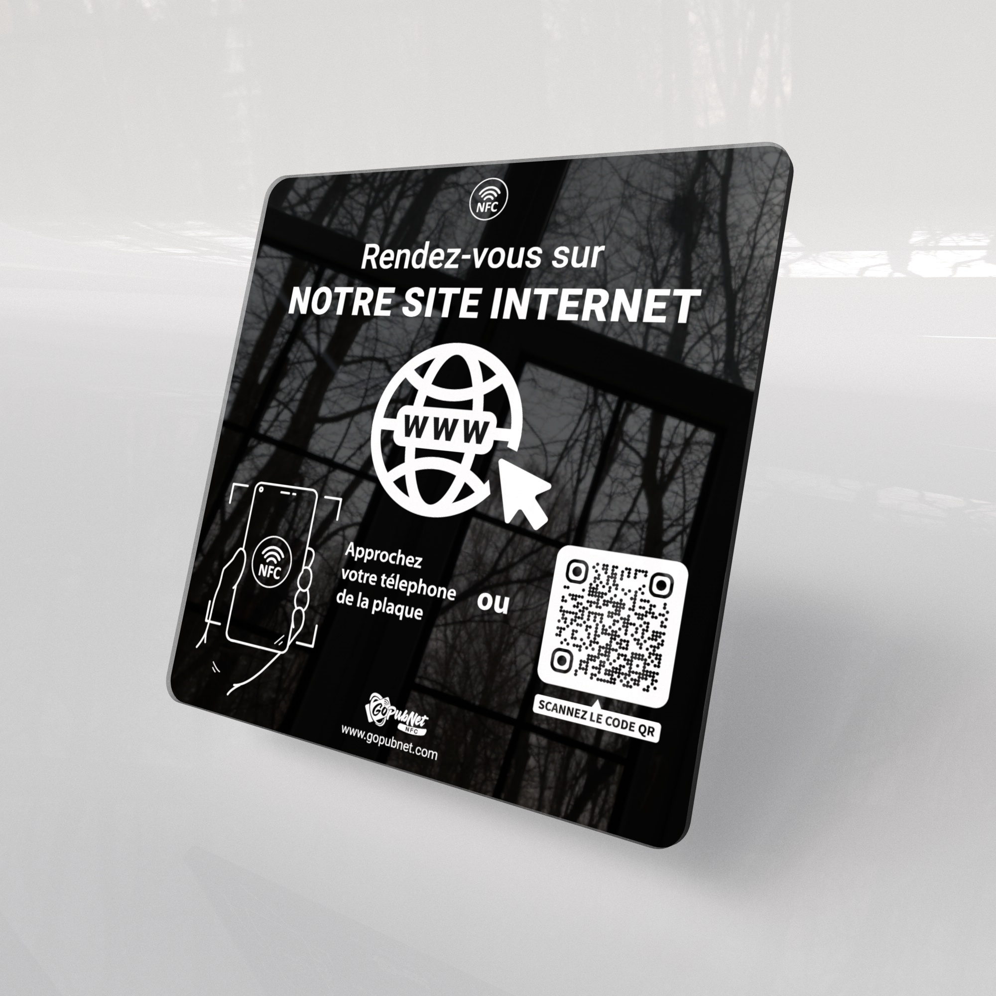 NFC Website Review Cards